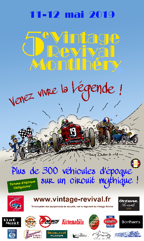 5e Vintage Revival à Montlhéry les 11-12 Mai