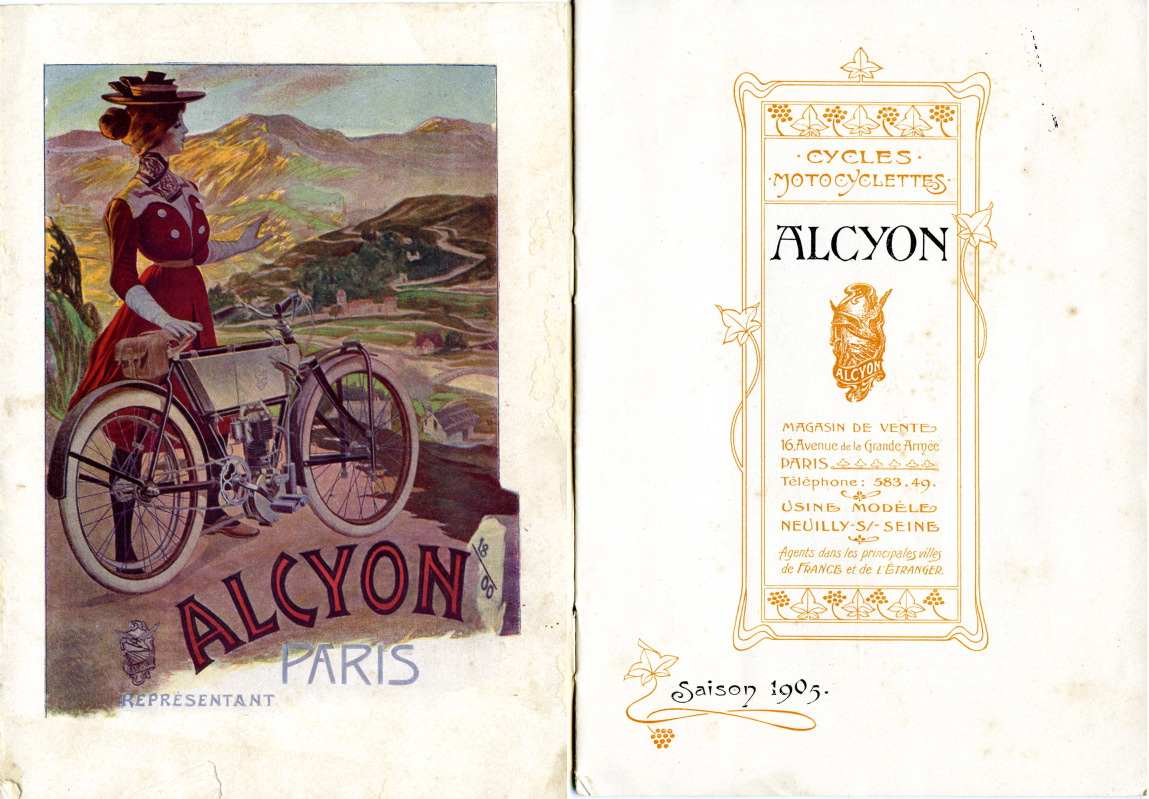 Avenue de la Grande Armée : un siècle de motos - Part III Alcyon-1905-001