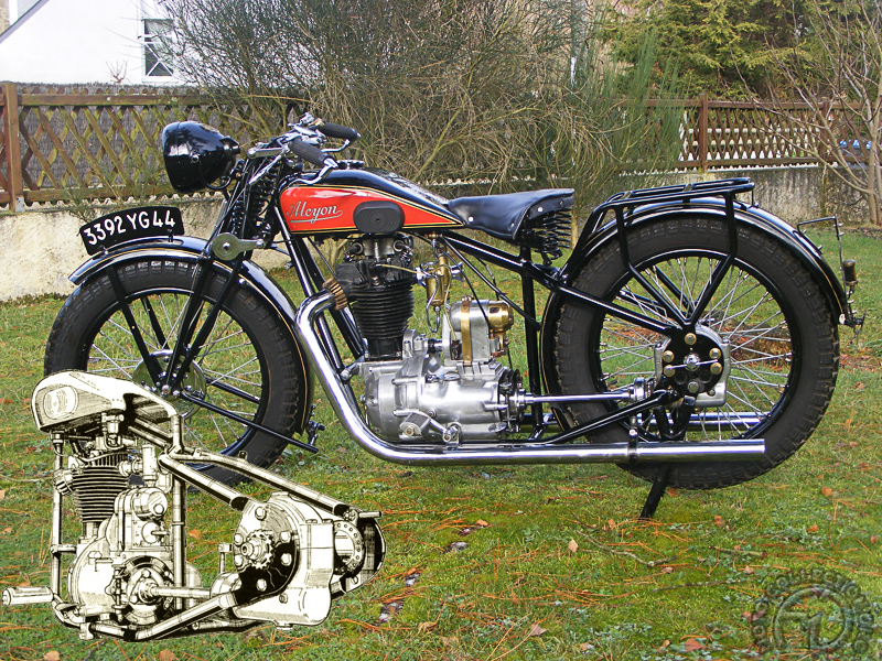 Collection Moto  Alcyon 500 AR Blocvis 1929-1932