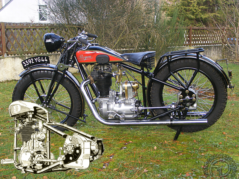 Alcyon 500 AR Blocvis 1929-1932