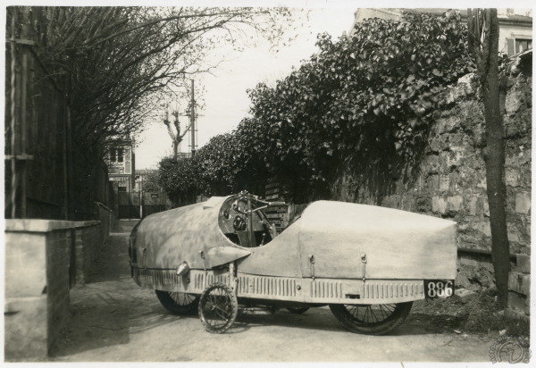 Cerreti 1929 : le Motocar de l’avenir