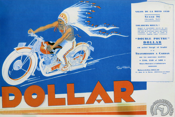 Collection Moto Dollar fête ses 100 ans à Rétromobile