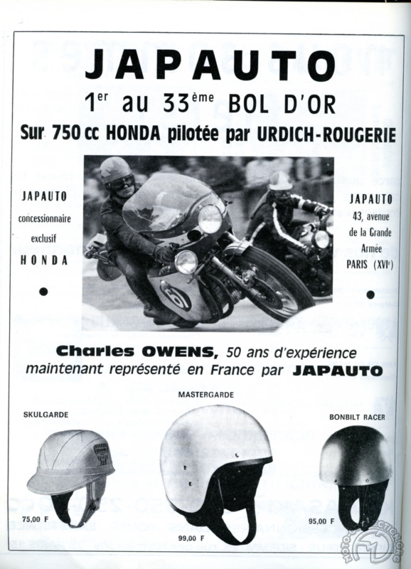 Avenue de la Grande Armée : un siècle de motos - Part III Honda-Japauto-bol-1969-37