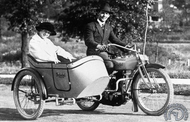 Collection Moto  Motos d'alu #1 - Schickel 1912 : L'ancêtre absolu