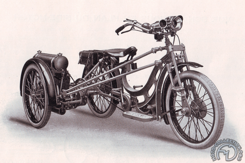 Collection Moto  Motos d'alu #3 - Side-Motor 1923-25