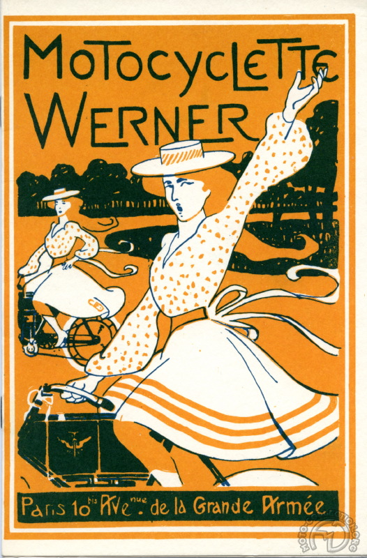 Avenue de la Grande Armée : un siècle de motos - Part II Werner-1904-006