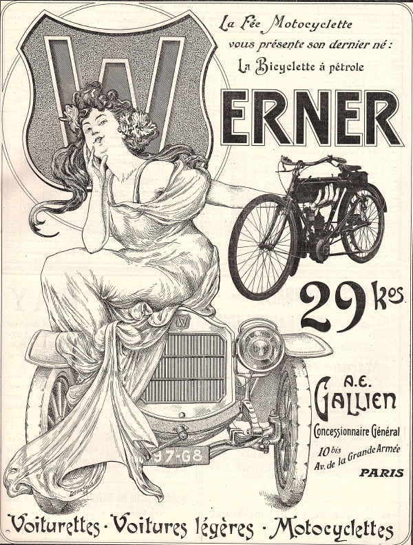 Avenue de la Grande Armée : un siècle de motos - Part II Werner-Omnia112-22fev1908