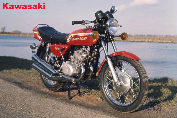 Collection Moto Kawasaki 350 1971-1973