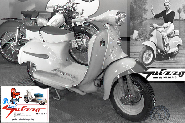 Palmieri e Gulinelli Guizzo mk3 motocyclette motorrad motorcycle vintage classic classique scooter roller moto scooter