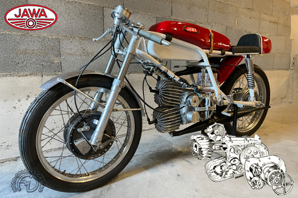 Jawa type 670 motocyclette motorrad motorcycle vintage classic classique scooter roller moto scooter