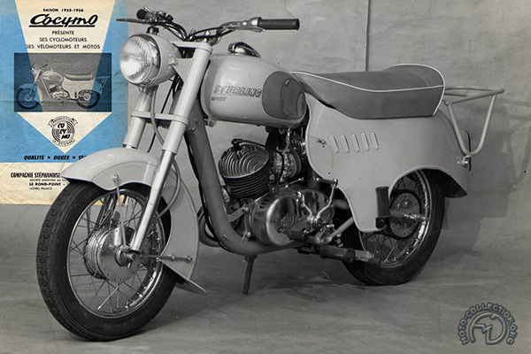 Cocymo Sterling Sport motocyclette motorrad motorcycle vintage classic classique scooter roller moto scooter