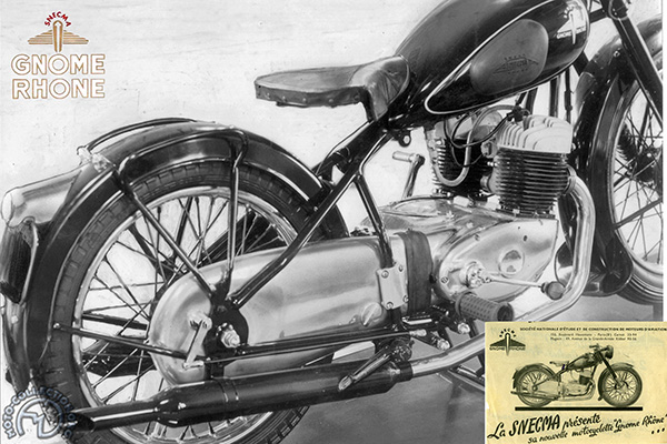 Gnome et Rhône WM motocyclette motorrad motorcycle vintage classic classique scooter roller moto scooter