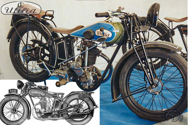 Utilia CI 8 motocyclette motorrad motorcycle vintage classic classique scooter roller moto scooter