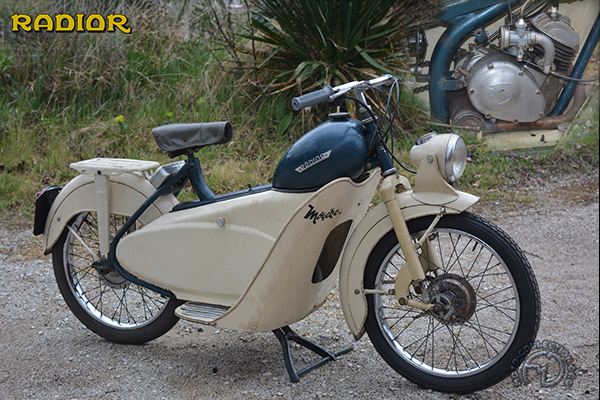 Radior M55 Mouette motocyclette motorrad motorcycle vintage classic classique scooter roller moto scooter