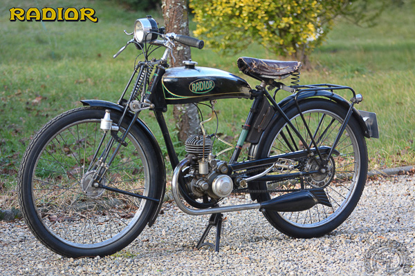 Radior BMA RN1C motocyclette motorrad motorcycle vintage classic classique scooter roller moto scooter