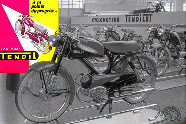 Tendil Tendilet TI-2 motocyclette motorrad motorcycle vintage classic classique scooter roller moto scooter