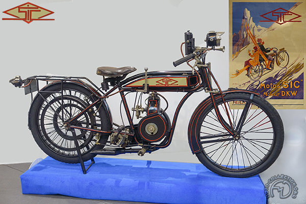 SIC Sport motocyclette motorrad motorcycle vintage classic classique scooter roller moto scooter