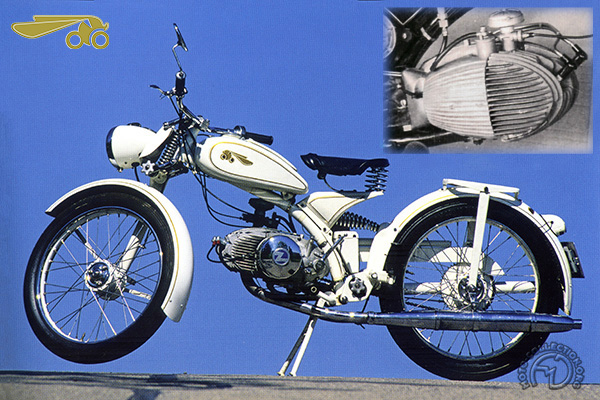 Imme - Riedel ZMG Bicylindre motocyclette motorrad motorcycle vintage classic classique scooter roller moto scooter