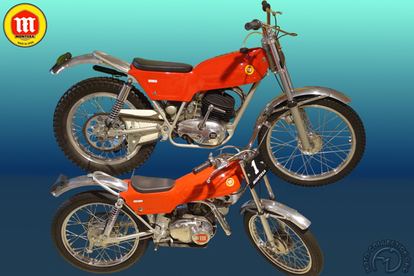 Montesa Cota 25 motocyclette motorrad motorcycle vintage classic classique scooter roller moto scooter