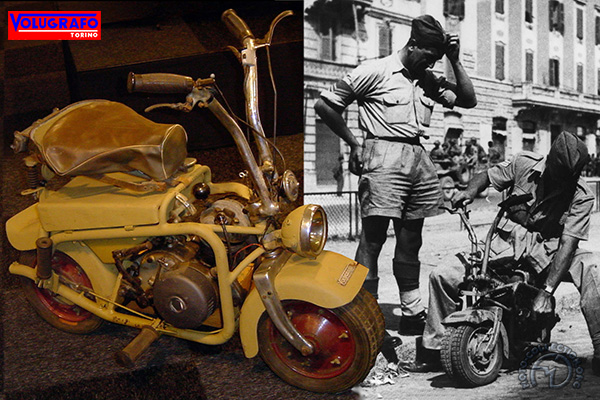 Volugrafo Aermoto motocyclette motorrad motorcycle vintage classic classique scooter roller moto scooter