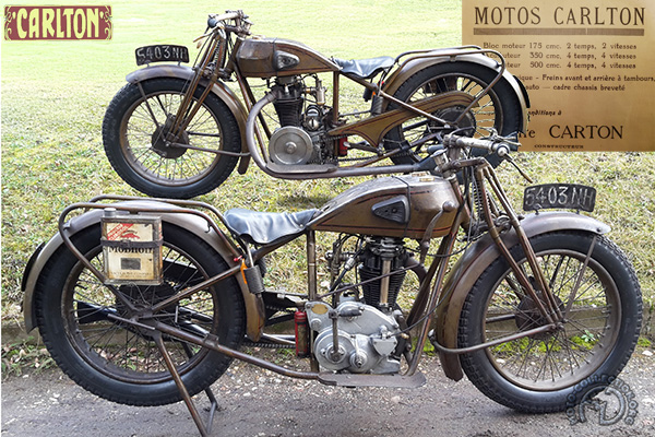 Carlton type C à moteur Chaise - 1929 motocyclette motorrad motorcycle vintage classic classique scooter roller moto scooter