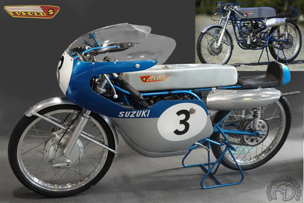 Suzuki RM 64 motocyclette motorrad motorcycle vintage classic classique scooter roller moto scooter