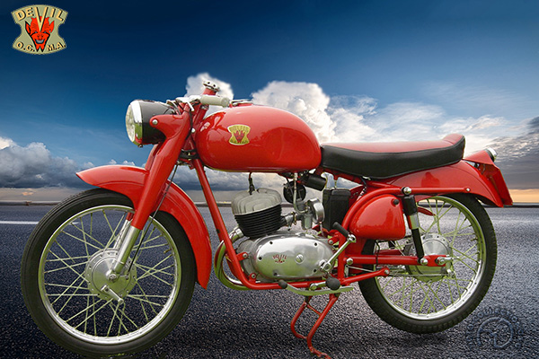 Devil - OCMA Sport Lusso motocyclette motorrad motorcycle vintage classic classique scooter roller moto scooter