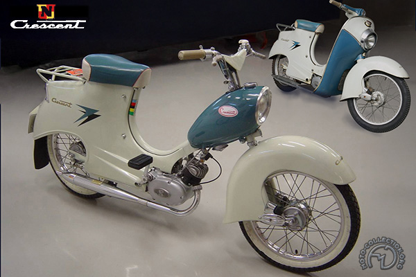 Nymans Crescent séries 2000 et 2000 S motocyclette motorrad motorcycle vintage classic classique scooter roller moto scooter