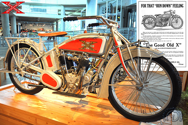 Excelsior - Autocycle Model 17-3 motocyclette motorrad motorcycle vintage classic classique scooter roller moto scooter