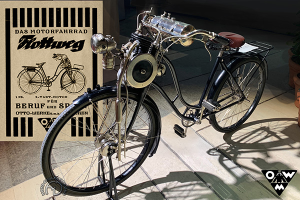 Otto  werke - OWM Flottweg motocyclette motorrad motorcycle vintage classic classique scooter roller moto scooter