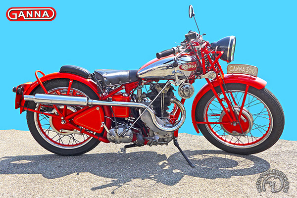 Ganna Sport Python motocyclette motorrad motorcycle vintage classic classique scooter roller moto scooter