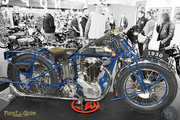 Monet Goyon type H motocyclette motorrad motorcycle vintage classic classique scooter roller moto scooter