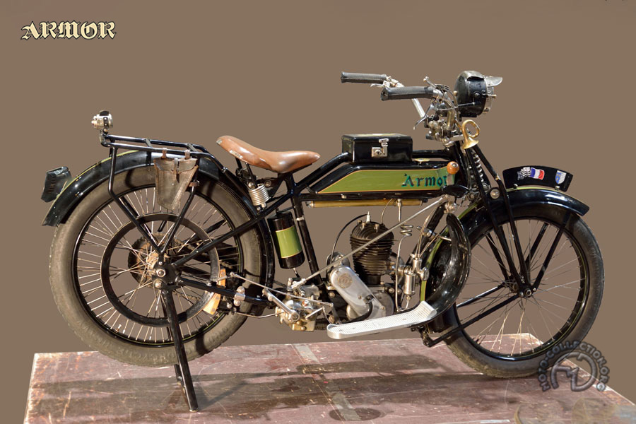 Armor Super Luxe motocyclette motorrad motorcycle vintage classic classique scooter roller moto scooter