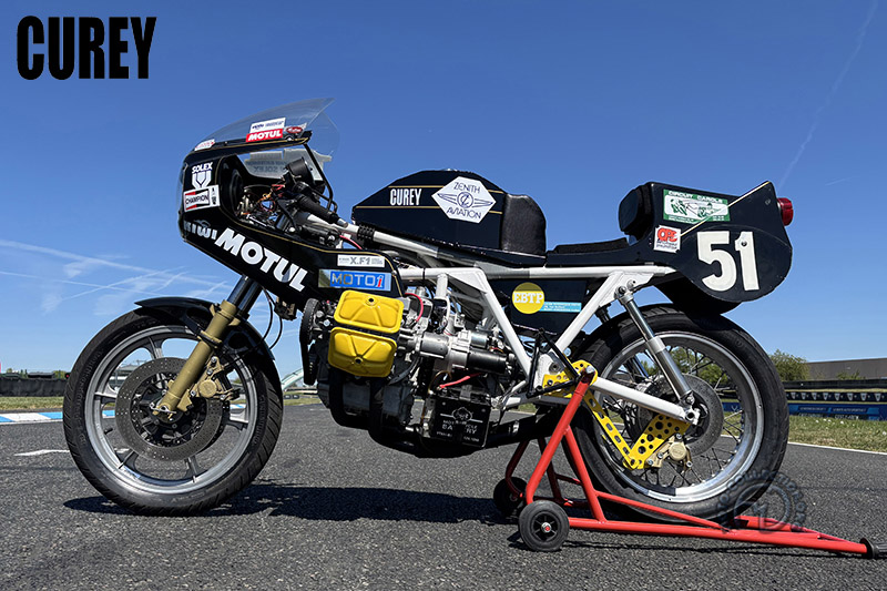 Curey Endurance motocyclette motorrad motorcycle vintage classic classique scooter roller moto scooter