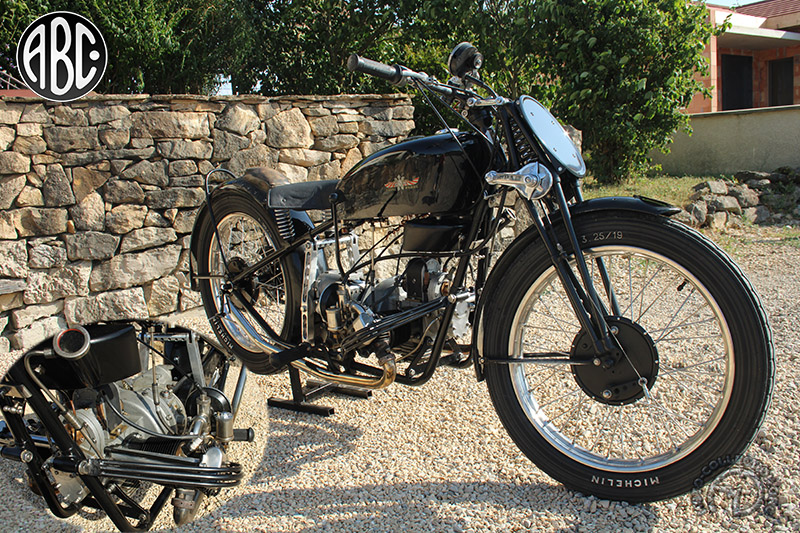 ABC Gnome et Rhône Barthélémy motocyclette motorrad motorcycle vintage classic classique scooter roller moto scooter