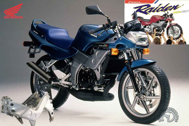Honda NSR-F Raiden motocyclette motorrad motorcycle vintage classic classique scooter roller moto scooter