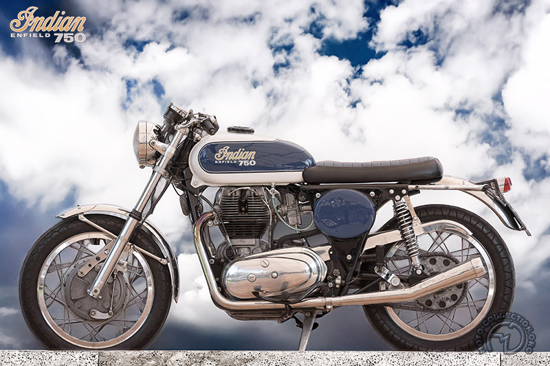 Indian ItalJet Enfield motocyclette motorrad motorcycle vintage classic classique scooter roller moto scooter