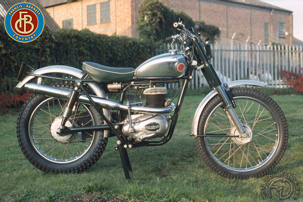 Francis Barnett 250 trials 85 motocyclette motorrad motorcycle vintage classic classique scooter roller moto scooter