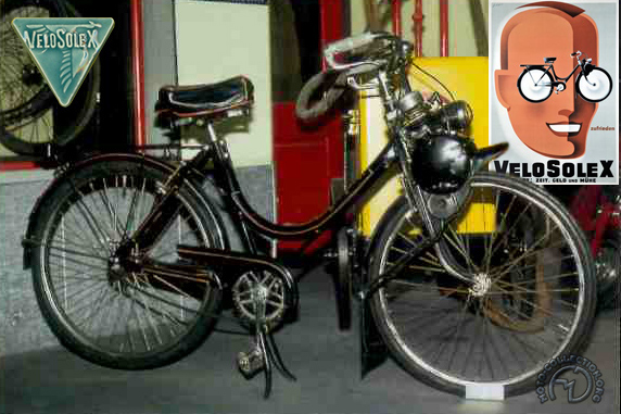 Vélosolex - Hispano Suiza 330 motocyclette motorrad motorcycle vintage classic classique scooter roller moto scooter