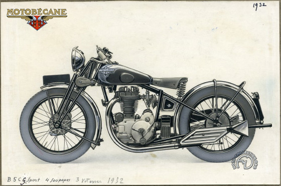 Collection Moto Motobcane - Motoconfort 500 1932-1935