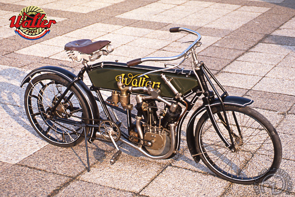 Walter (Josef) type B 5 HP motocyclette motorrad motorcycle vintage classic classique scooter roller moto scooter