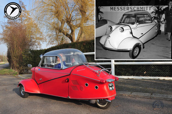 Messerschmitt KR Kabinenroller 1953 - Moto Passion - Moto Collection  François-Marie DUMAS