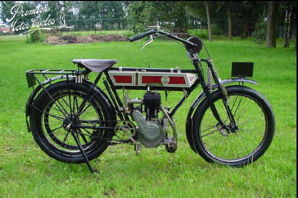 Premier (UK) 3-Speed motocyclette motorrad motorcycle vintage classic classique scooter roller moto scooter