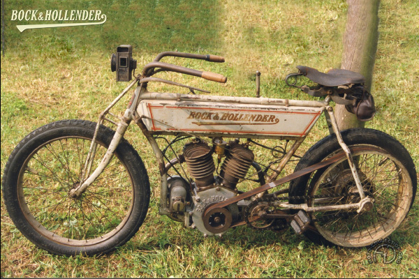 Bock Hollender 8 hp motocyclette motorrad motorcycle vintage classic classique scooter roller moto scooter