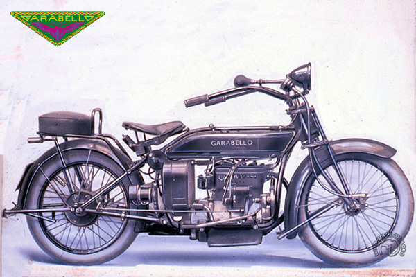 Garabello  motocyclette motorrad motorcycle vintage classic classique scooter roller moto scooter