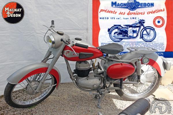 Magnat Debon LMC motocyclette motorrad motorcycle vintage classic classique scooter roller moto scooter