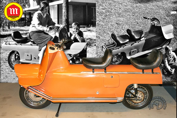Montesa Fura motocyclette motorrad motorcycle vintage classic classique scooter roller moto scooter
