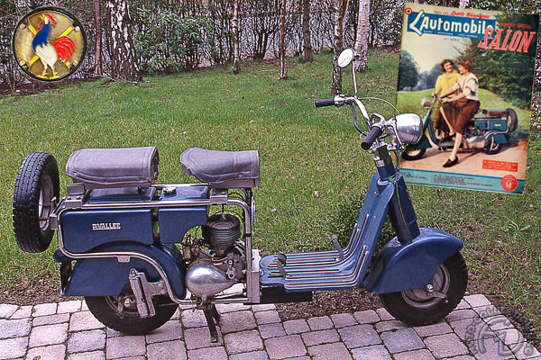 Paul Vallée S 149 motocyclette motorrad motorcycle vintage classic classique scooter roller moto scooter