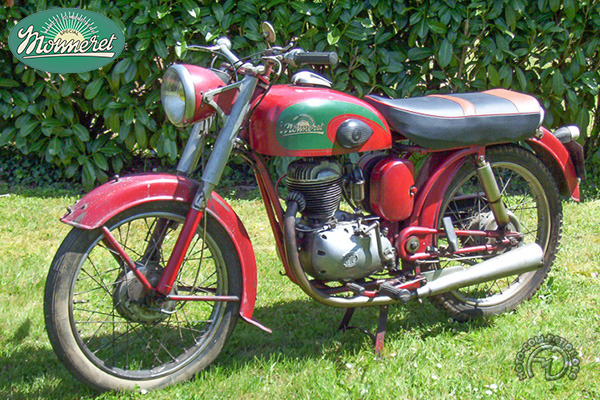 Monneret (Guiller - René Gillet) G 90 S  motocyclette motorrad motorcycle vintage classic classique scooter roller moto scooter